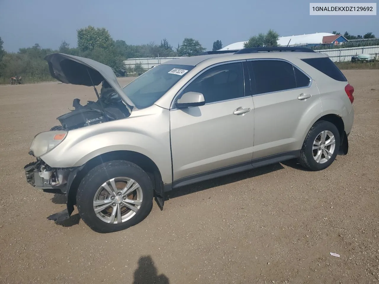 2013 Chevrolet Equinox Lt VIN: 1GNALDEKXDZ129692 Lot: 66675224