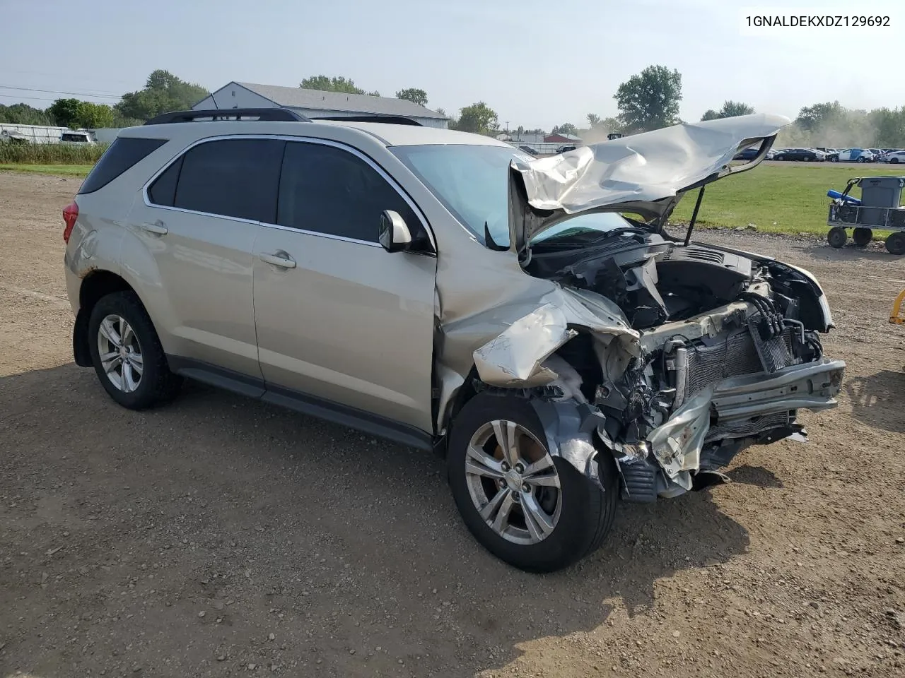 2013 Chevrolet Equinox Lt VIN: 1GNALDEKXDZ129692 Lot: 66675224