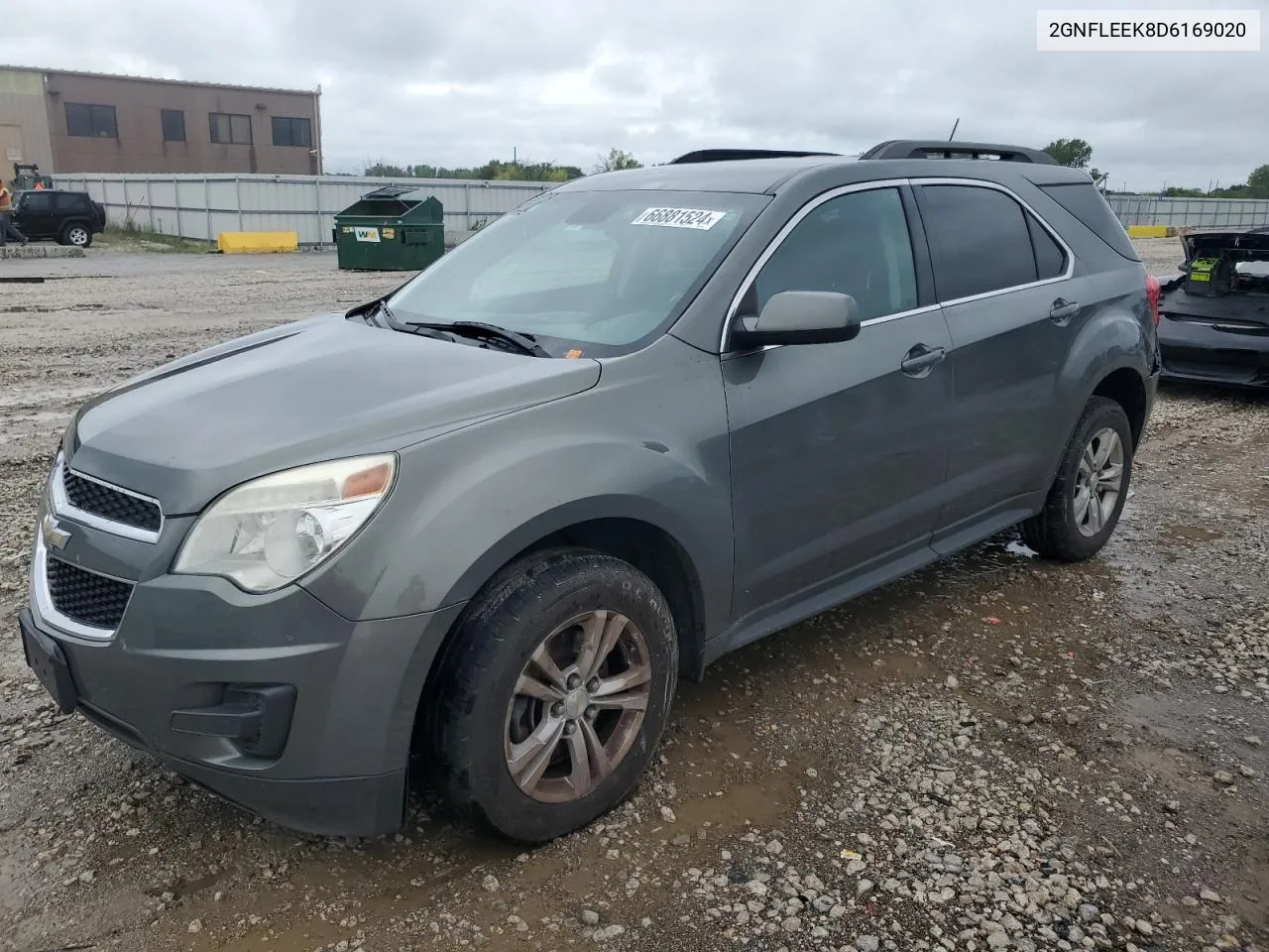 2013 Chevrolet Equinox Lt VIN: 2GNFLEEK8D6169020 Lot: 66881524