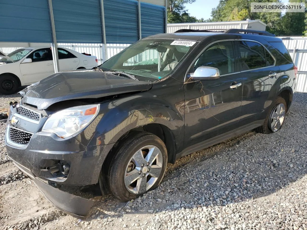 2GNFLDE39D6267119 2013 Chevrolet Equinox Lt