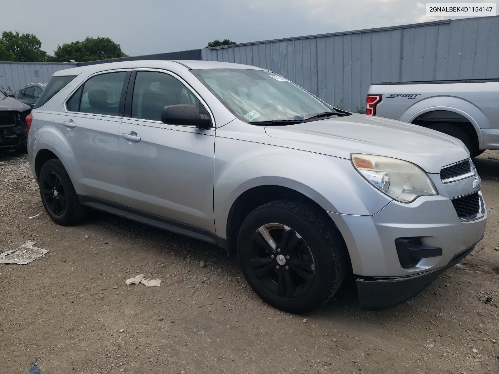 2013 Chevrolet Equinox Ls VIN: 2GNALBEK4D1154147 Lot: 67176024