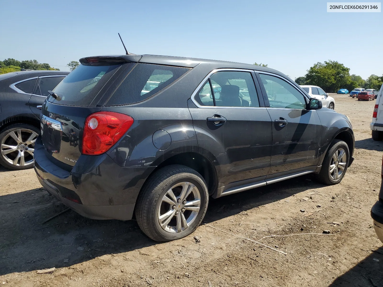 2013 Chevrolet Equinox Ls VIN: 2GNFLCEK6D6291346 Lot: 67534904