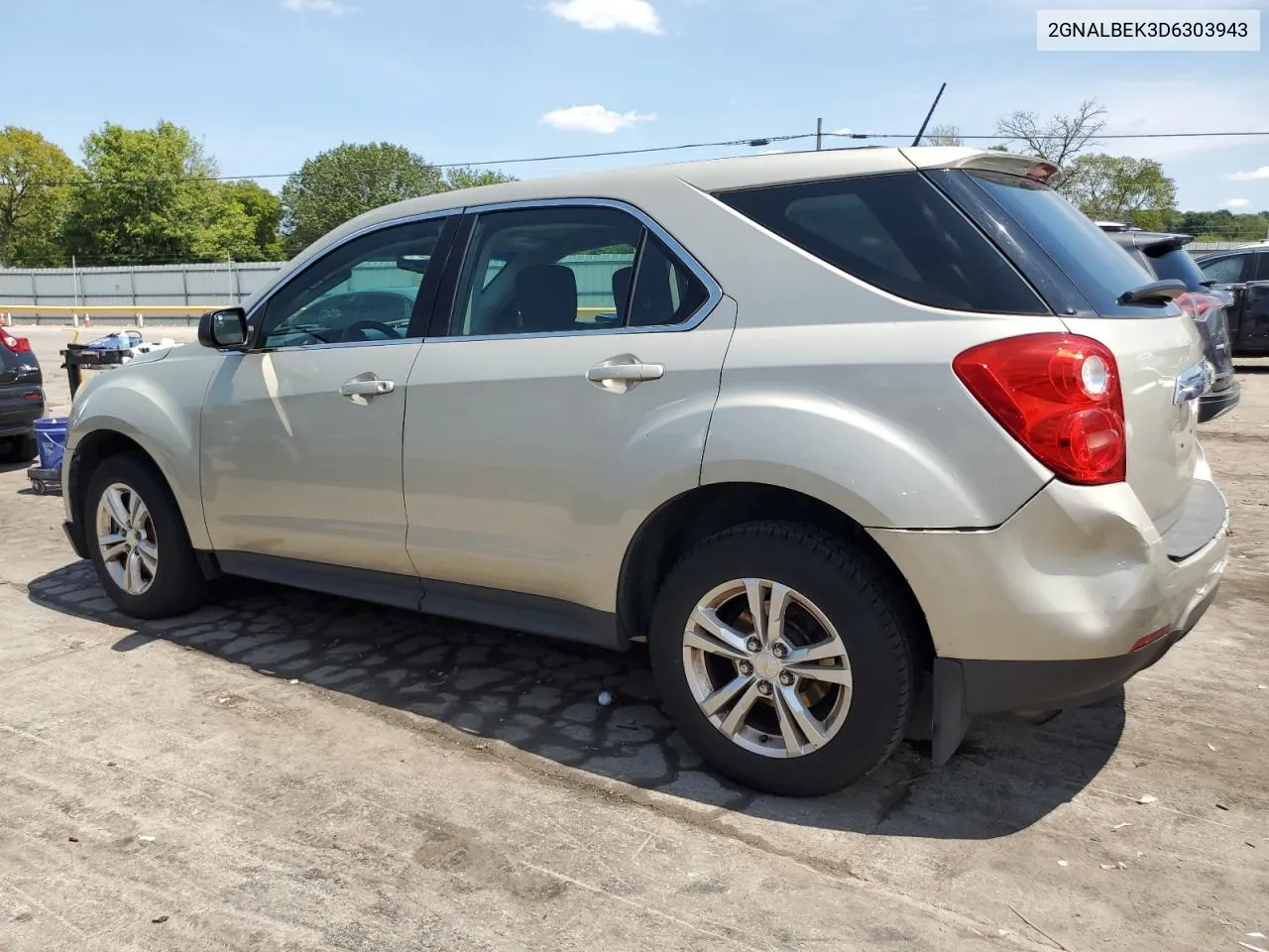 2013 Chevrolet Equinox Ls VIN: 2GNALBEK3D6303943 Lot: 67648704