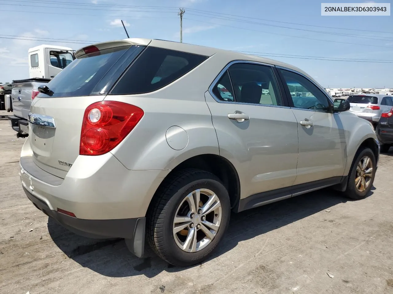 2013 Chevrolet Equinox Ls VIN: 2GNALBEK3D6303943 Lot: 67648704