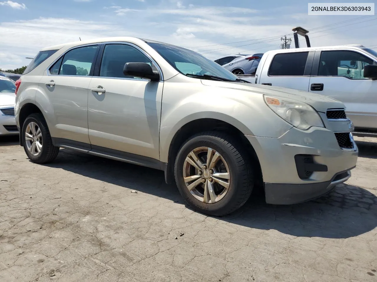 2GNALBEK3D6303943 2013 Chevrolet Equinox Ls