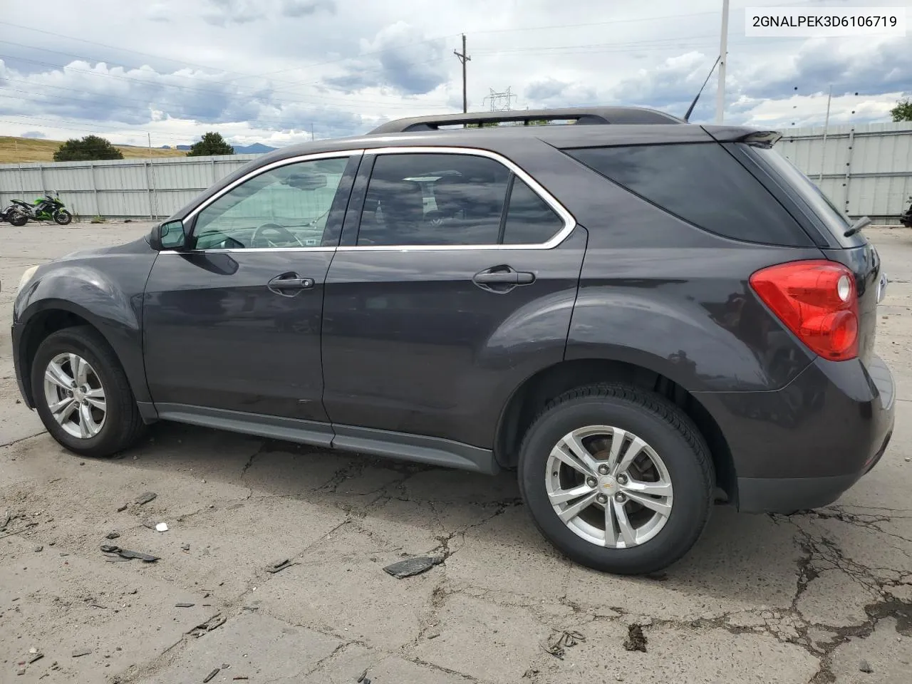 2013 Chevrolet Equinox Lt VIN: 2GNALPEK3D6106719 Lot: 67800414