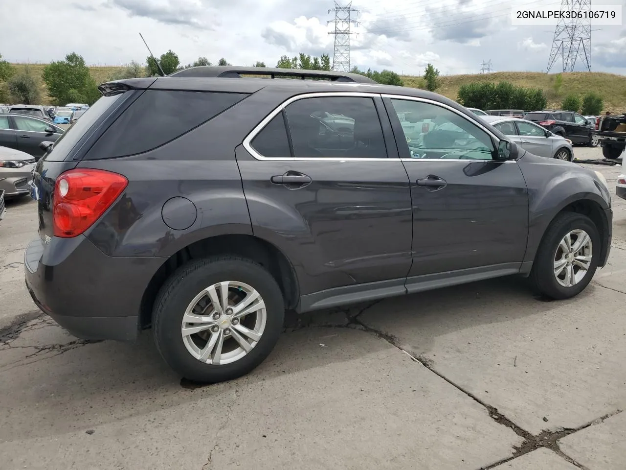 2013 Chevrolet Equinox Lt VIN: 2GNALPEK3D6106719 Lot: 67800414