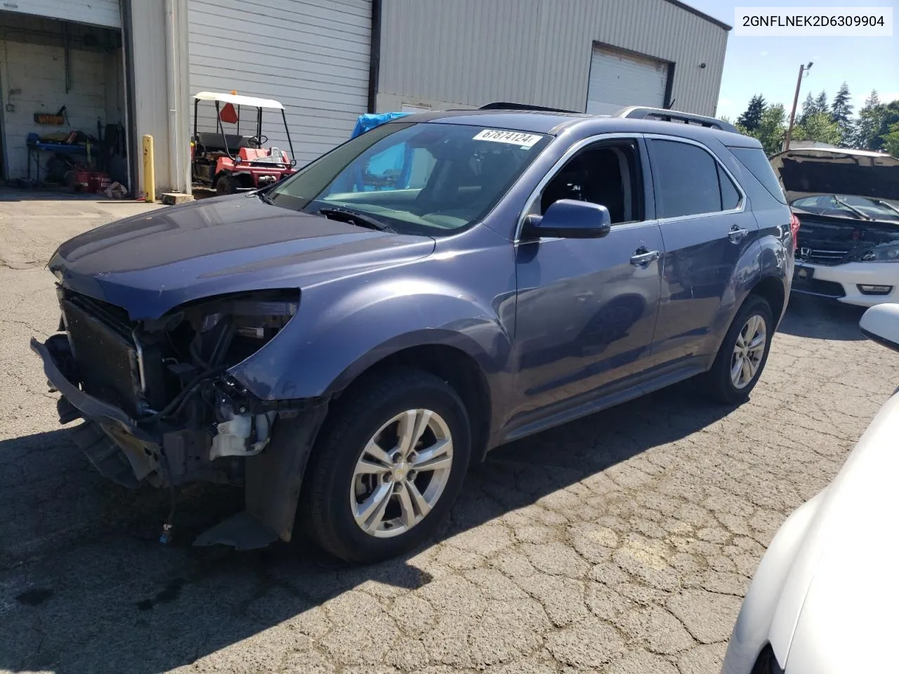 2013 Chevrolet Equinox Lt VIN: 2GNFLNEK2D6309904 Lot: 67874124