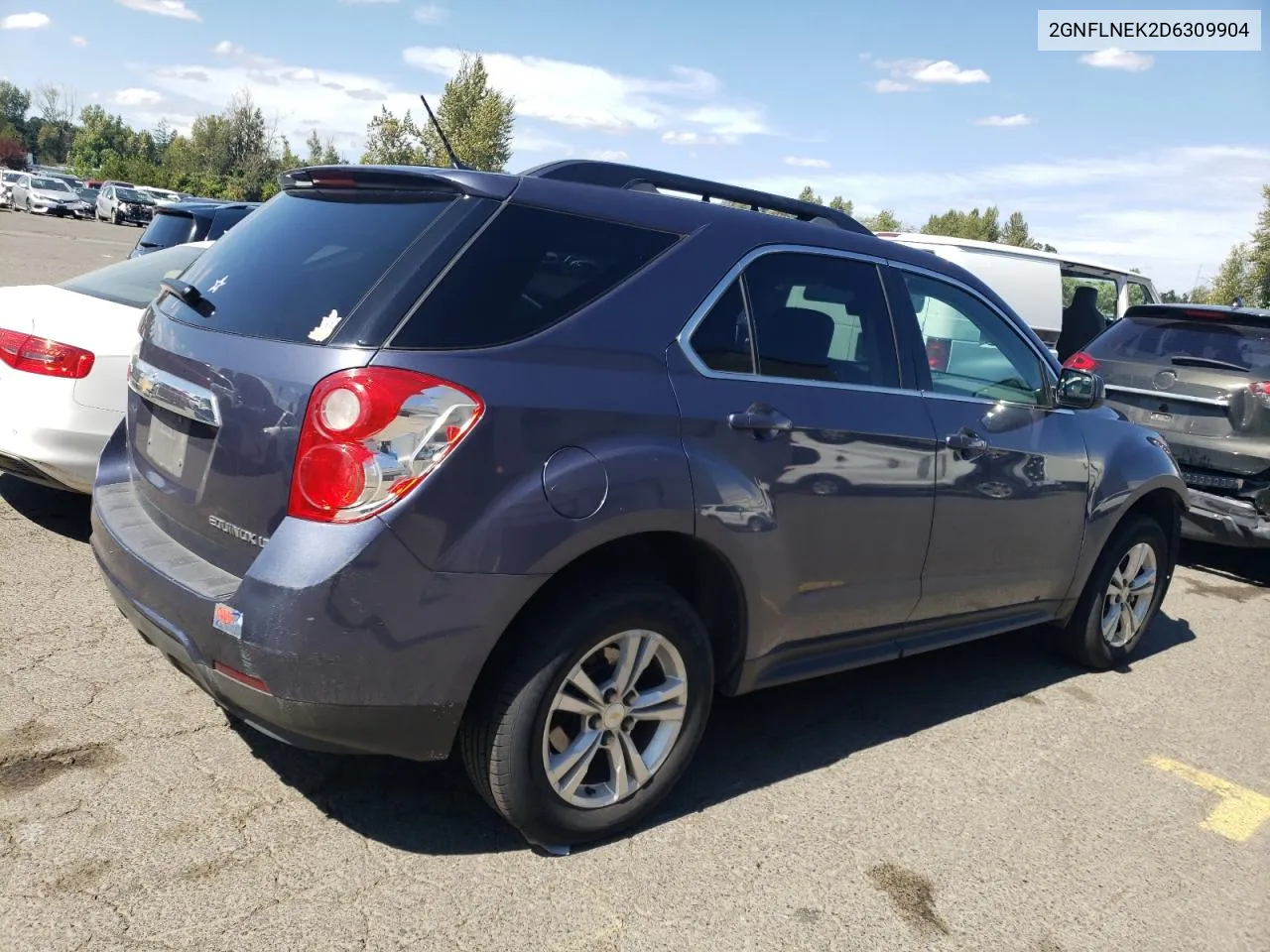 2013 Chevrolet Equinox Lt VIN: 2GNFLNEK2D6309904 Lot: 67874124