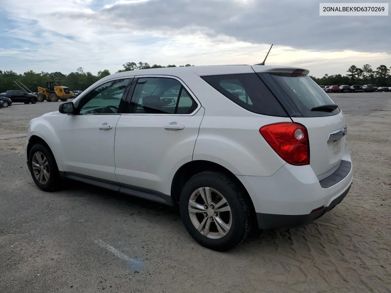 2013 Chevrolet Equinox Ls VIN: 2GNALBEK9D6370269 Lot: 68014974