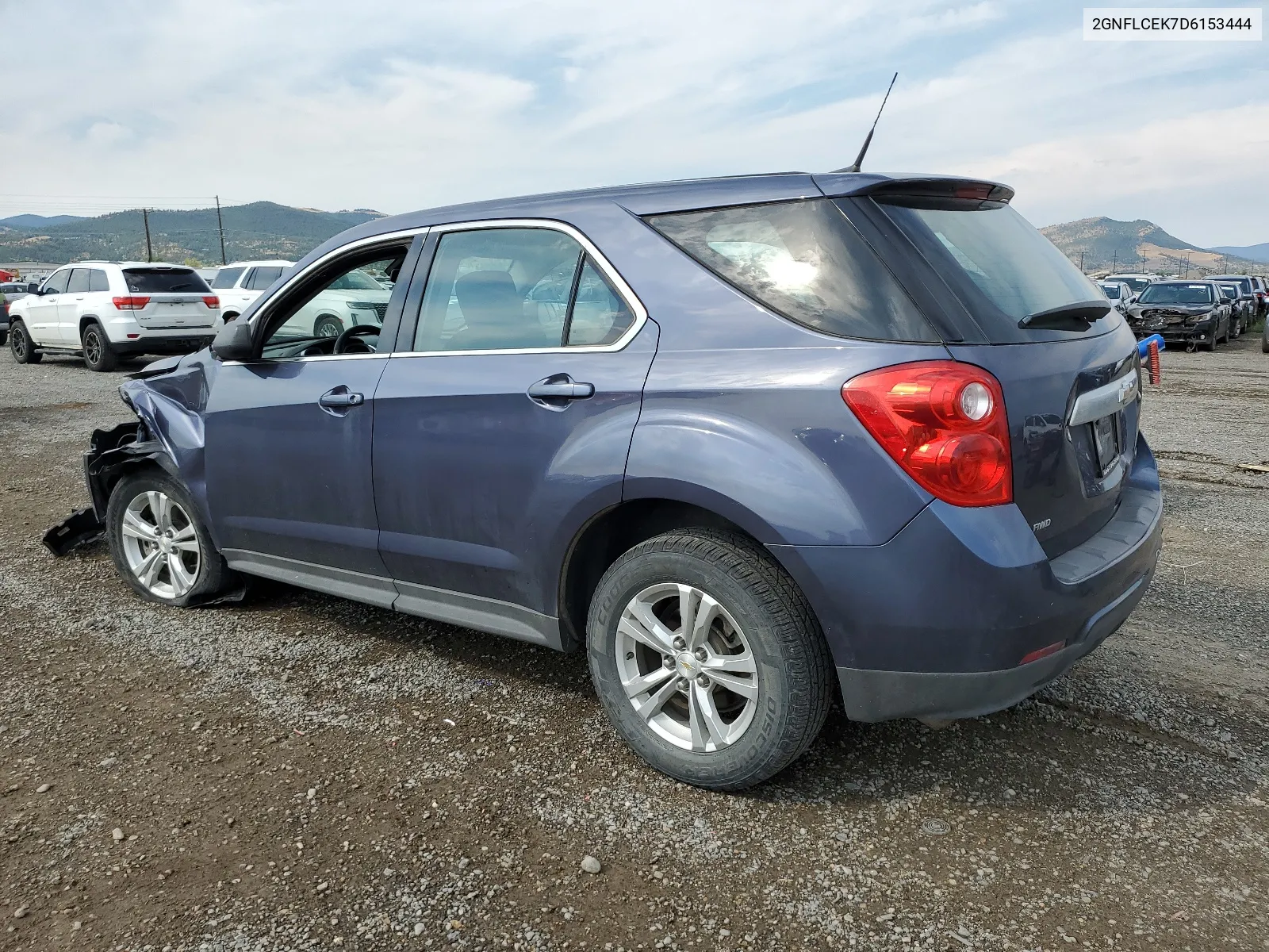 2013 Chevrolet Equinox Ls VIN: 2GNFLCEK7D6153444 Lot: 68166204