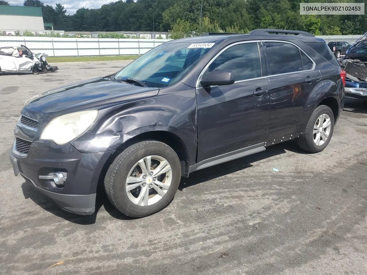 2013 Chevrolet Equinox Lt VIN: 1GNALPEK9DZ102453 Lot: 68343534