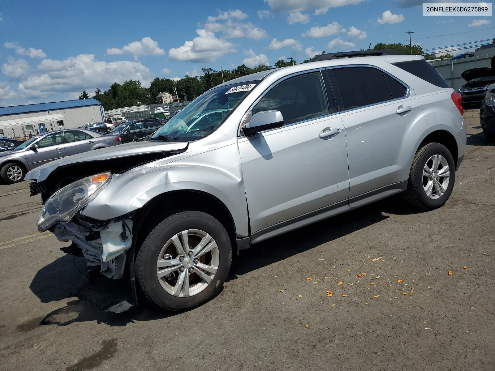 2013 Chevrolet Equinox Lt VIN: 2GNFLEEK6D6275899 Lot: 68434404