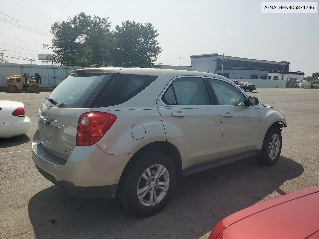 2013 Chevrolet Equinox Ls VIN: 2GNALBEK8D6371736 Lot: 68543564