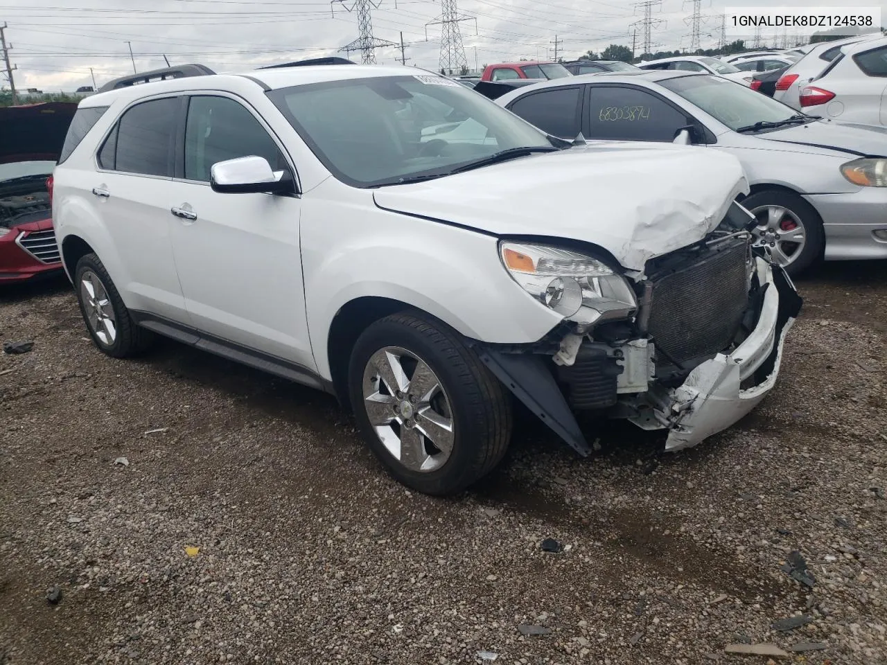 1GNALDEK8DZ124538 2013 Chevrolet Equinox Lt