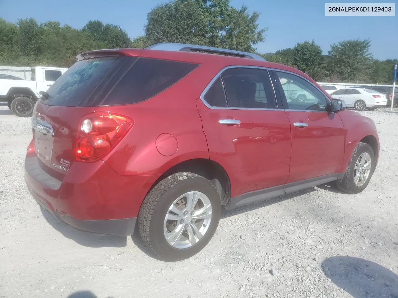 2013 Chevrolet Equinox Lt VIN: 2GNALPEK6D1129408 Lot: 68712384