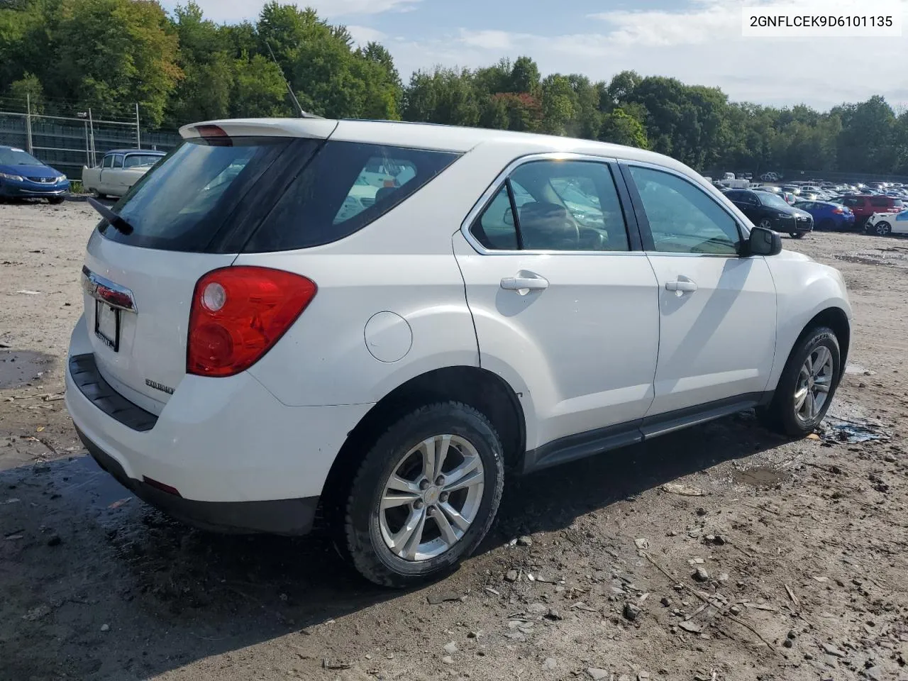 2013 Chevrolet Equinox Ls VIN: 2GNFLCEK9D6101135 Lot: 68713354