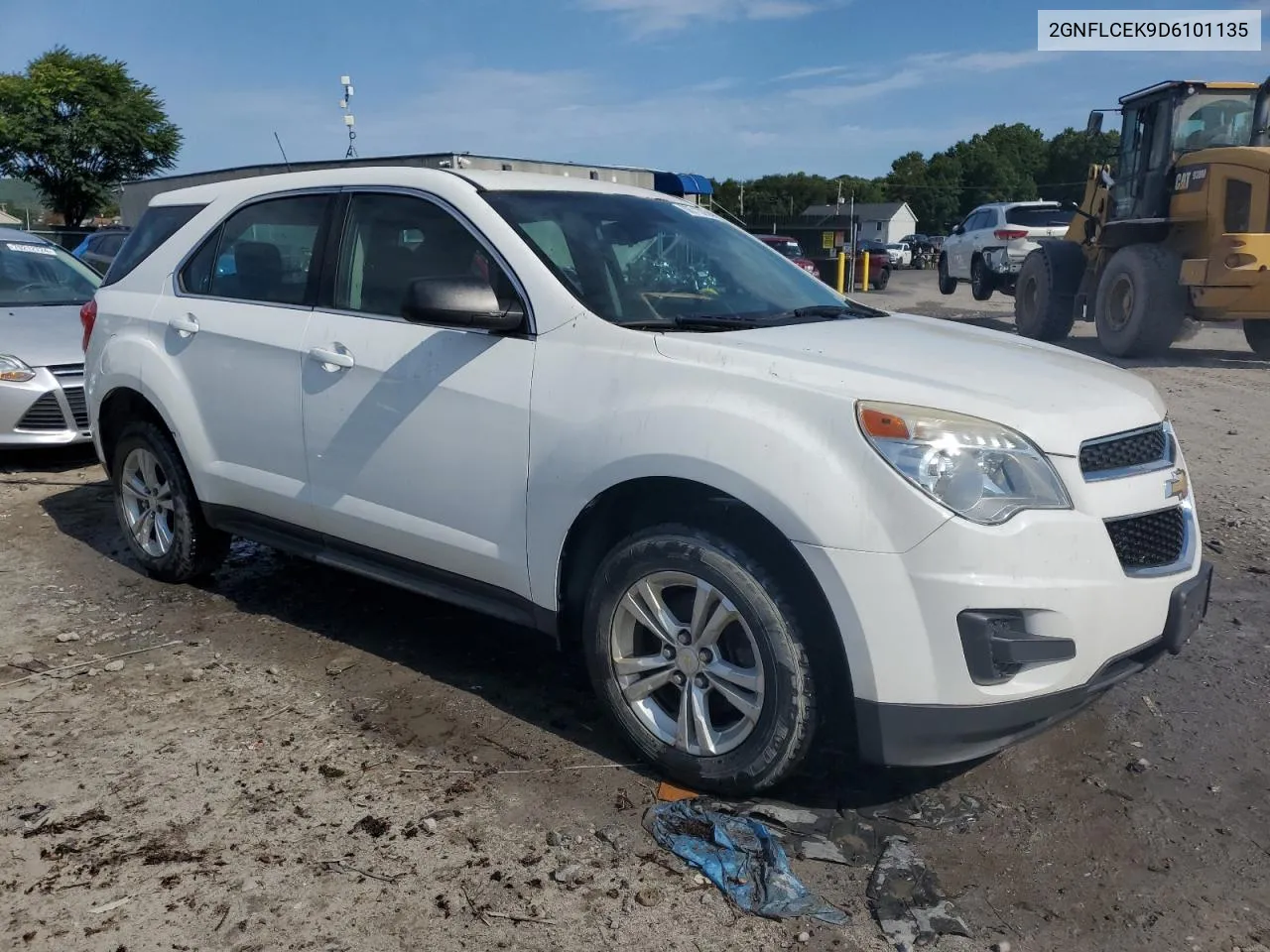 2013 Chevrolet Equinox Ls VIN: 2GNFLCEK9D6101135 Lot: 68713354