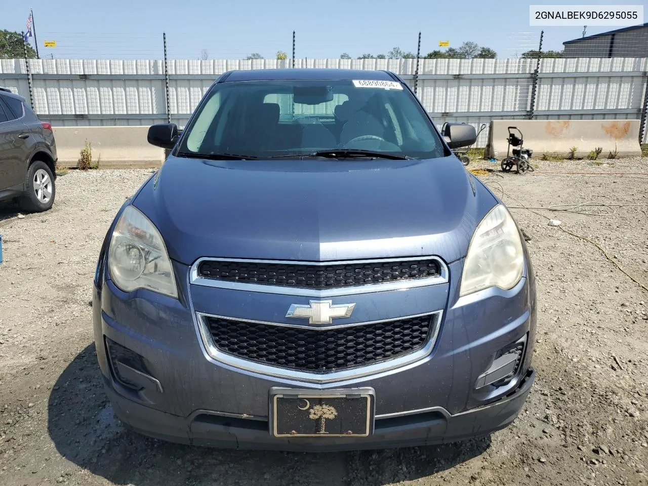 2013 Chevrolet Equinox Ls VIN: 2GNALBEK9D6295055 Lot: 68890864