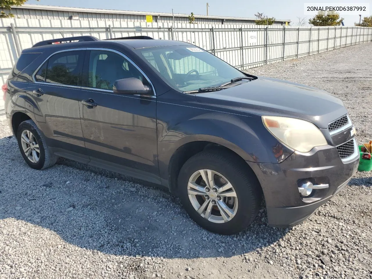 2013 Chevrolet Equinox Lt VIN: 2GNALPEK0D6387992 Lot: 69020254