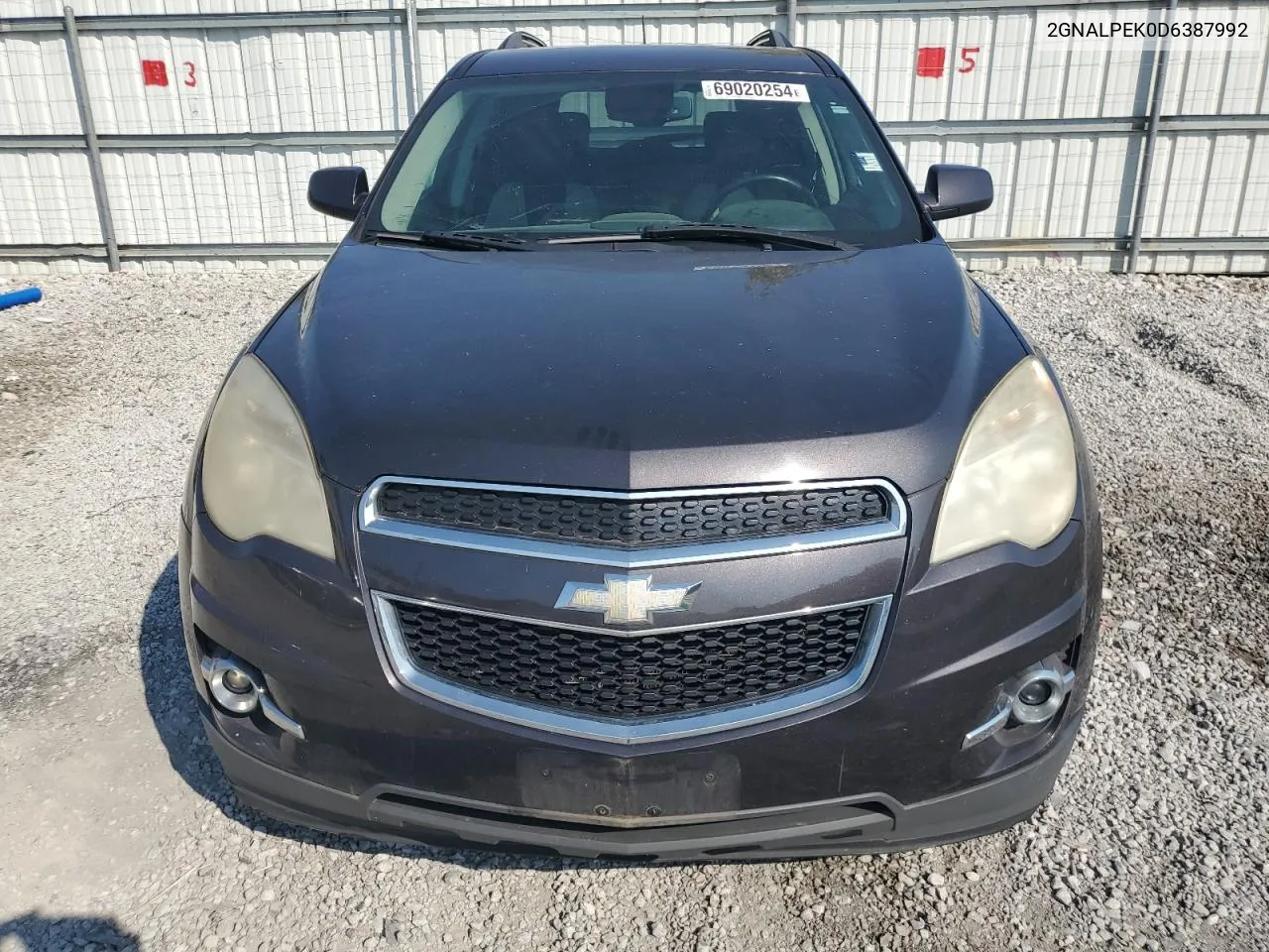 2013 Chevrolet Equinox Lt VIN: 2GNALPEK0D6387992 Lot: 69020254