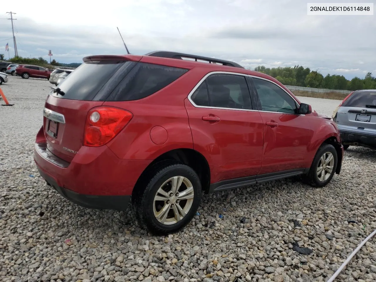 2GNALDEK1D6114848 2013 Chevrolet Equinox Lt