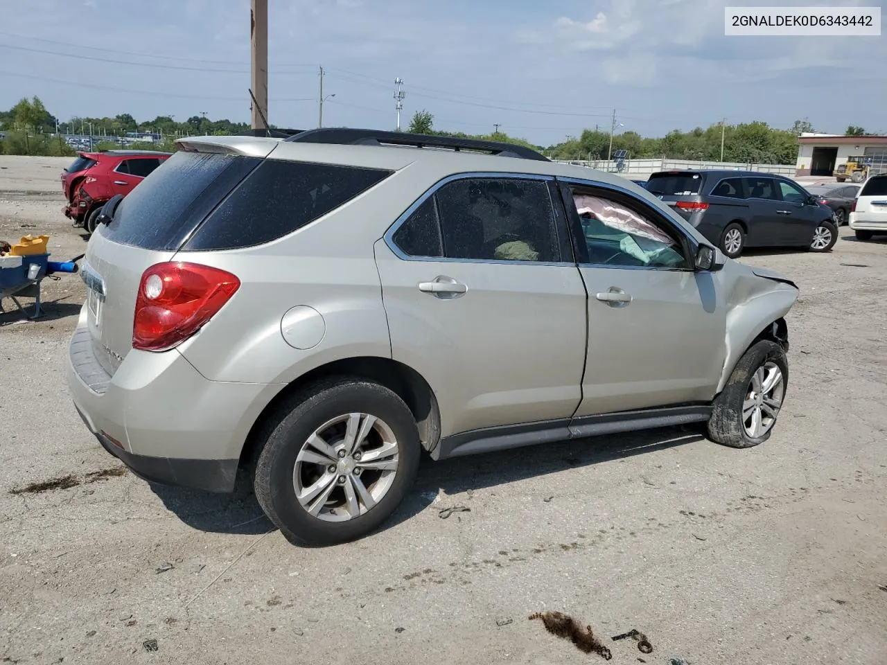 2GNALDEK0D6343442 2013 Chevrolet Equinox Lt