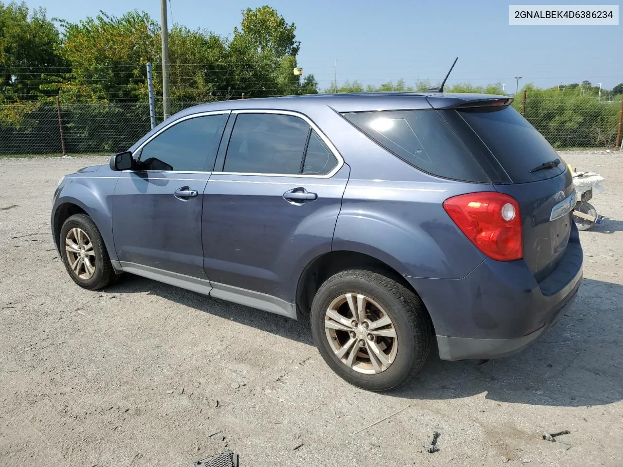 2013 Chevrolet Equinox Ls VIN: 2GNALBEK4D6386234 Lot: 69103224