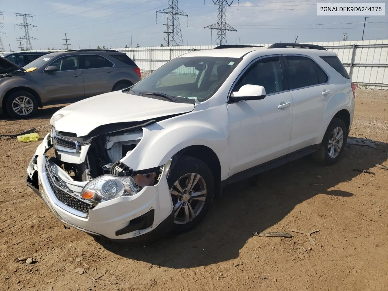 2GNALDEK9D6244375 2013 Chevrolet Equinox Lt