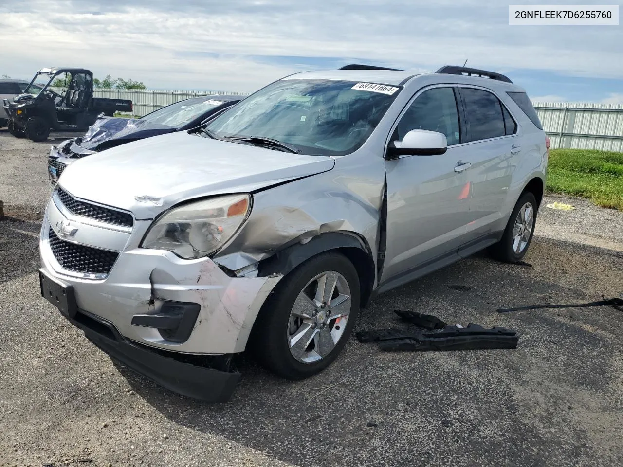 2013 Chevrolet Equinox Lt VIN: 2GNFLEEK7D6255760 Lot: 69141664