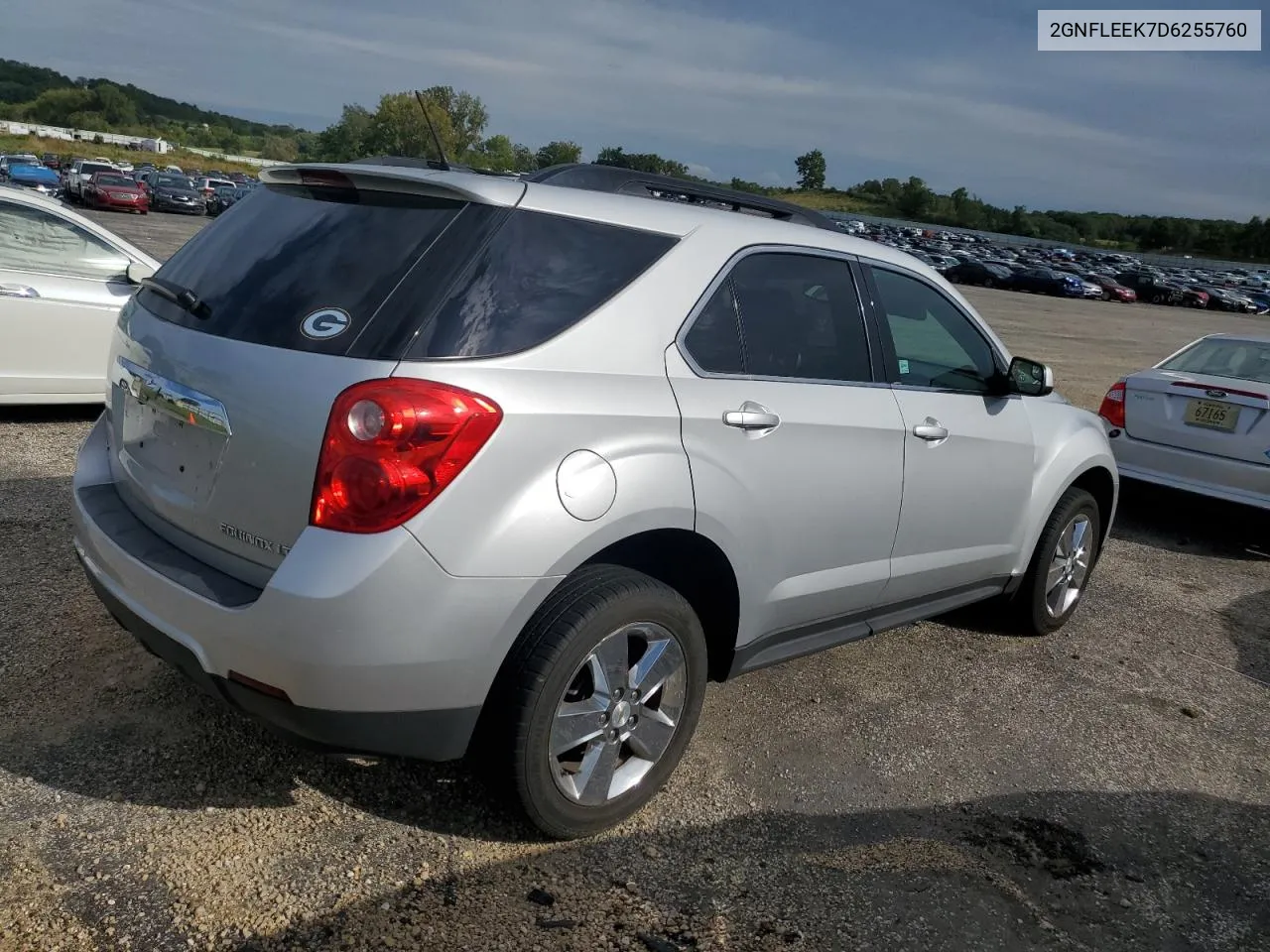 2013 Chevrolet Equinox Lt VIN: 2GNFLEEK7D6255760 Lot: 69141664