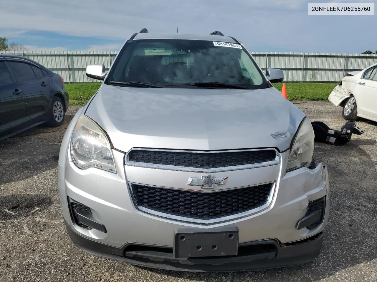 2013 Chevrolet Equinox Lt VIN: 2GNFLEEK7D6255760 Lot: 69141664