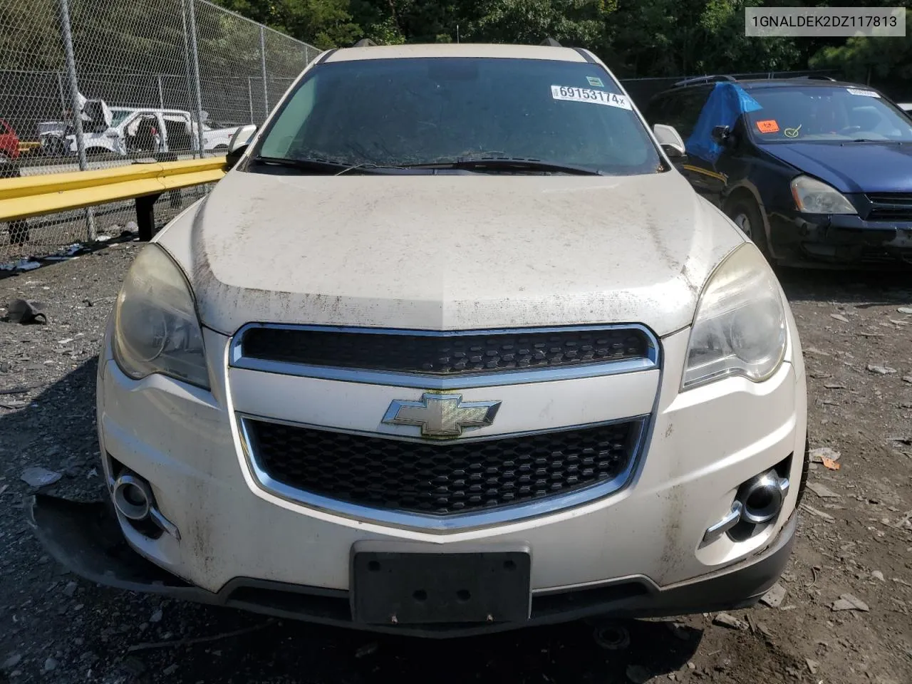 2013 Chevrolet Equinox Lt VIN: 1GNALDEK2DZ117813 Lot: 69153174