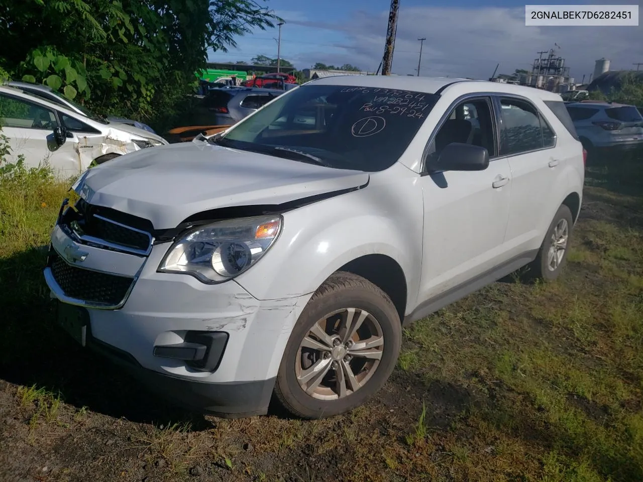 2013 Chevrolet Equinox Ls VIN: 2GNALBEK7D6282451 Lot: 69378764