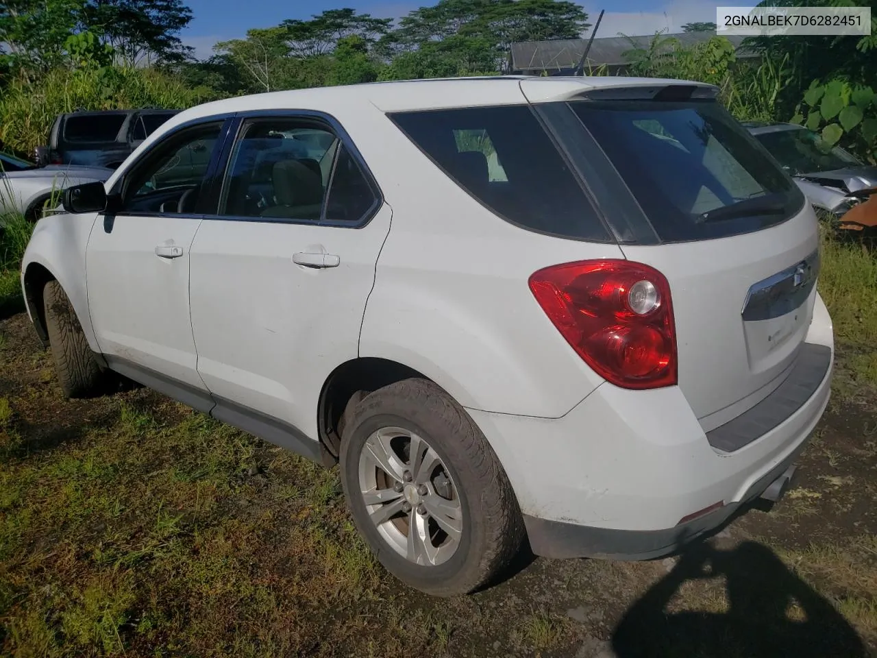 2013 Chevrolet Equinox Ls VIN: 2GNALBEK7D6282451 Lot: 69378764