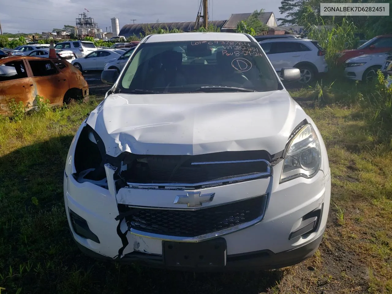 2013 Chevrolet Equinox Ls VIN: 2GNALBEK7D6282451 Lot: 69378764