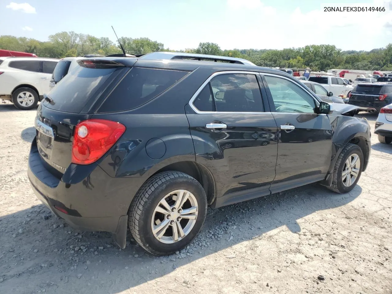 2013 Chevrolet Equinox Ltz VIN: 2GNALFEK3D6149466 Lot: 69405024