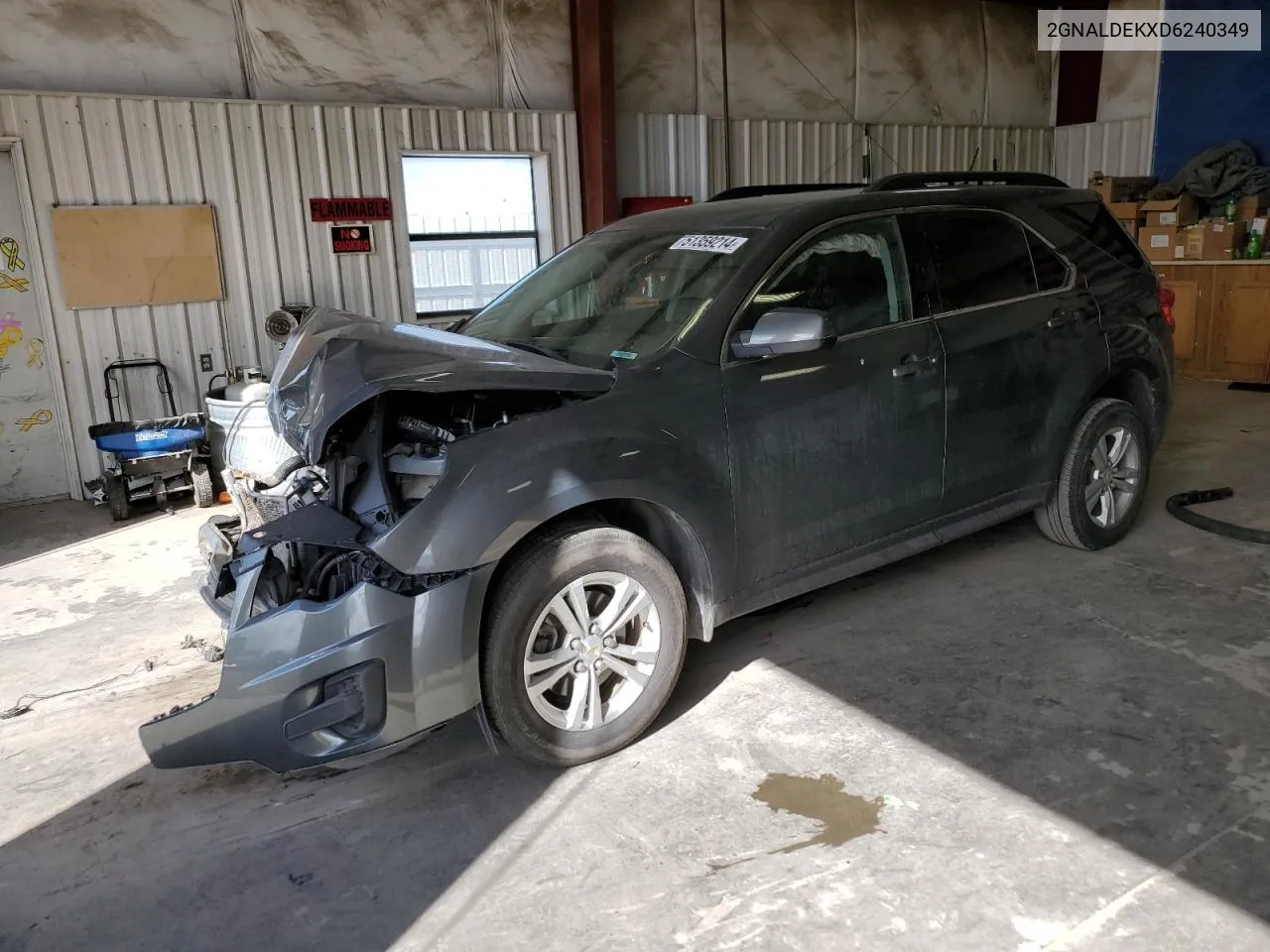 2013 Chevrolet Equinox Lt VIN: 2GNALDEKXD6240349 Lot: 69635554