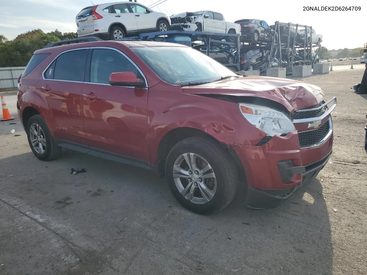 2013 Chevrolet Equinox Lt VIN: 2GNALDEK2D6264709 Lot: 69820994