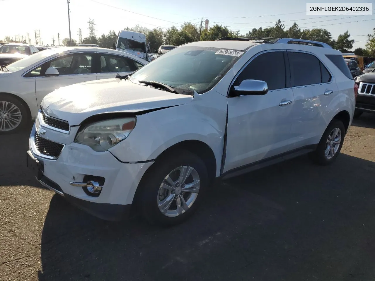 2013 Chevrolet Equinox Ltz VIN: 2GNFLGEK2D6402336 Lot: 69866974