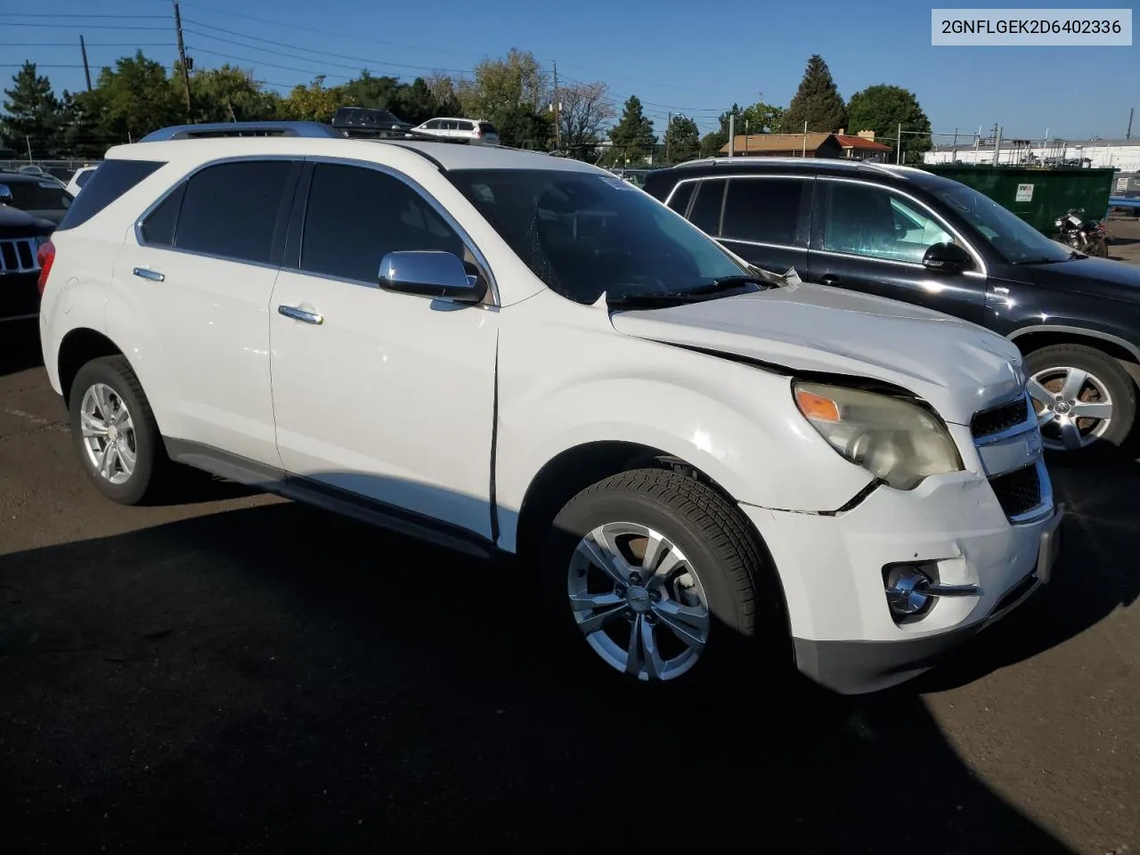 2013 Chevrolet Equinox Ltz VIN: 2GNFLGEK2D6402336 Lot: 69866974