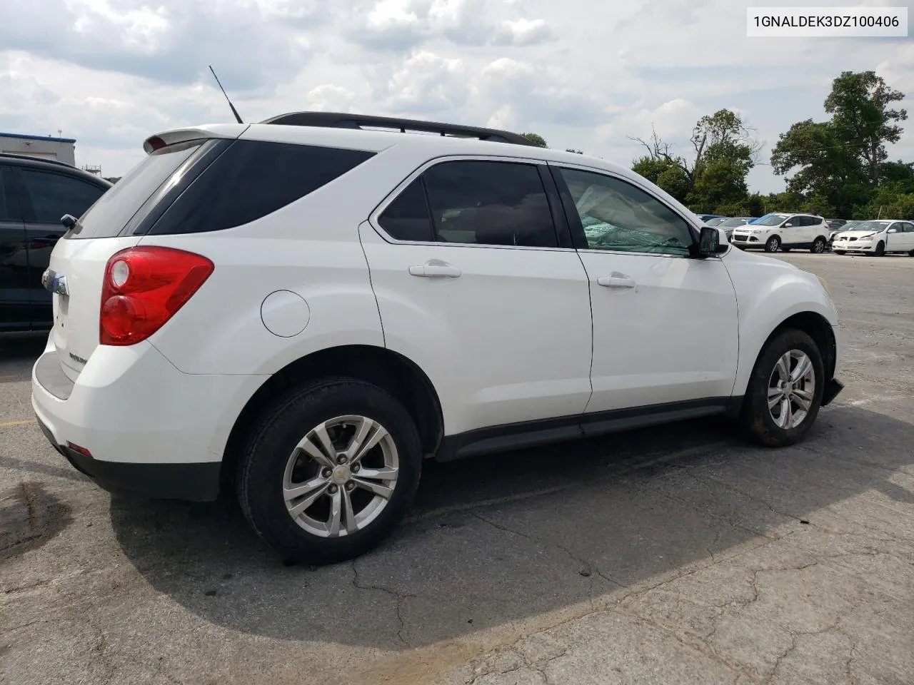 2013 Chevrolet Equinox Lt VIN: 1GNALDEK3DZ100406 Lot: 70004354