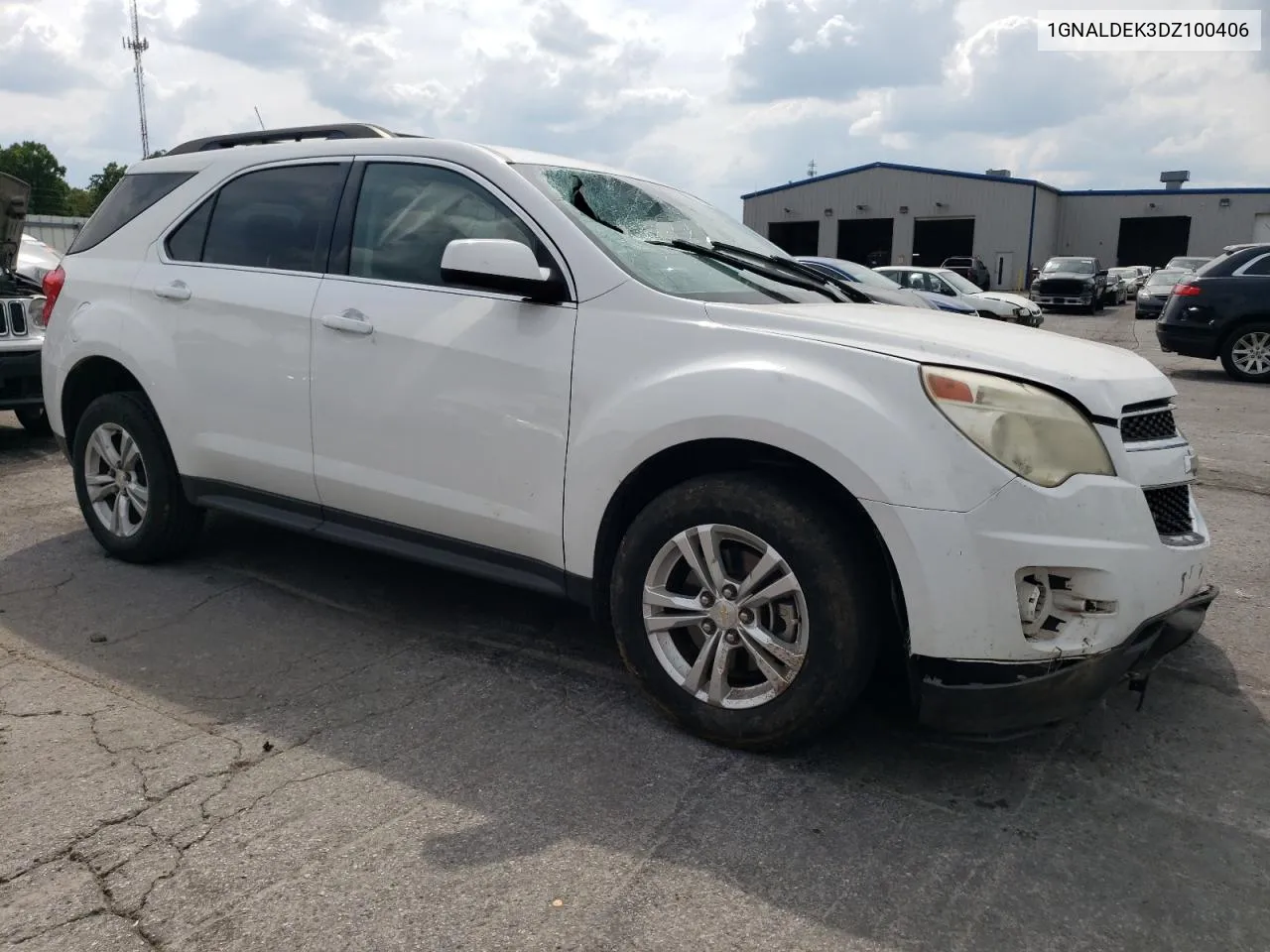 2013 Chevrolet Equinox Lt VIN: 1GNALDEK3DZ100406 Lot: 70004354