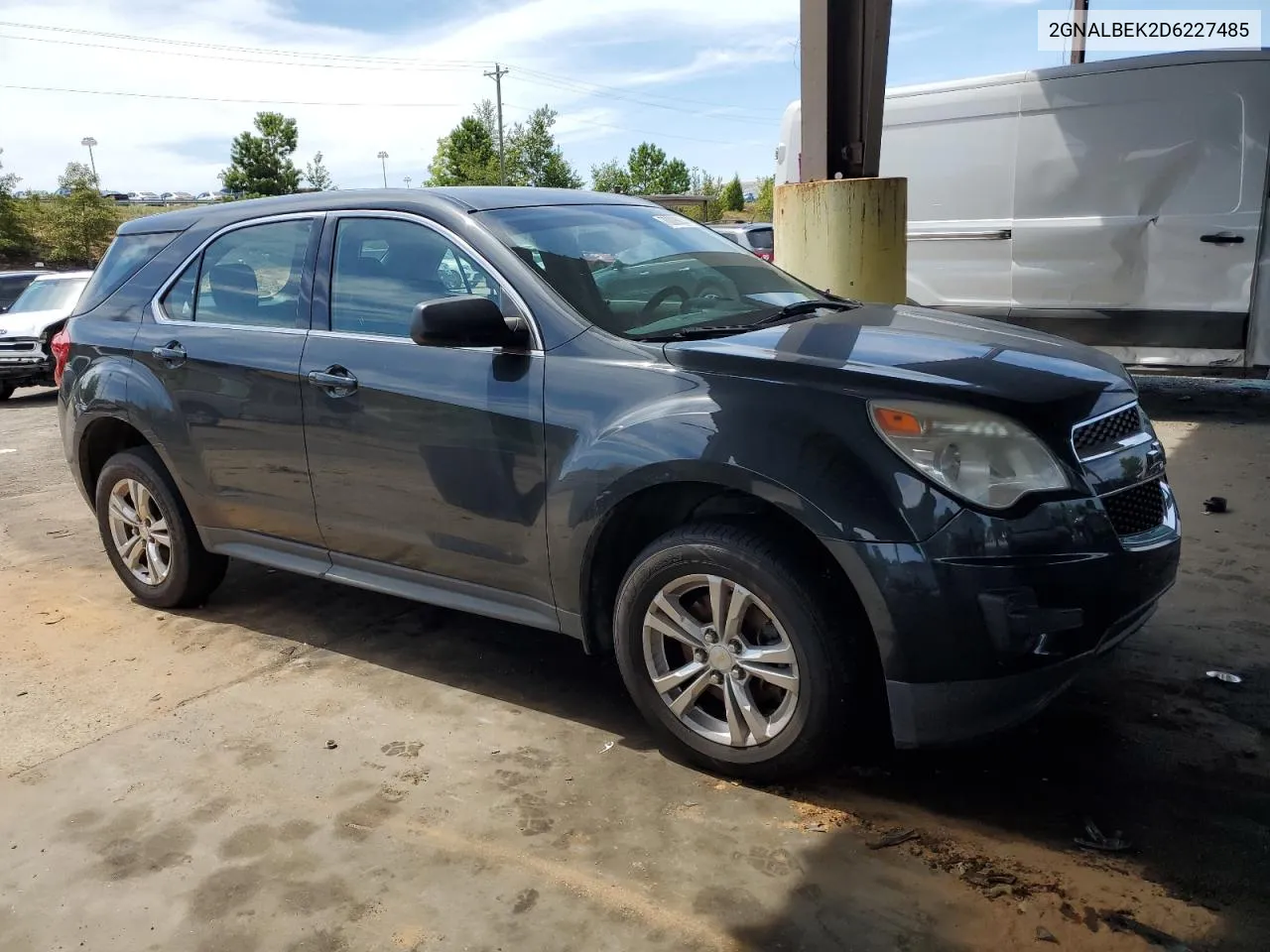 2013 Chevrolet Equinox Ls VIN: 2GNALBEK2D6227485 Lot: 70028634