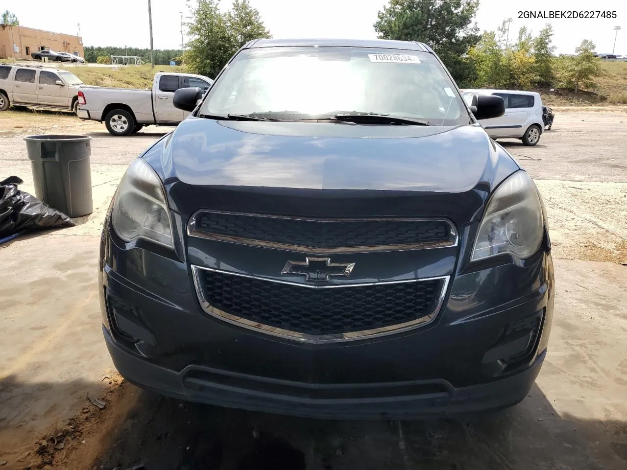 2013 Chevrolet Equinox Ls VIN: 2GNALBEK2D6227485 Lot: 70028634