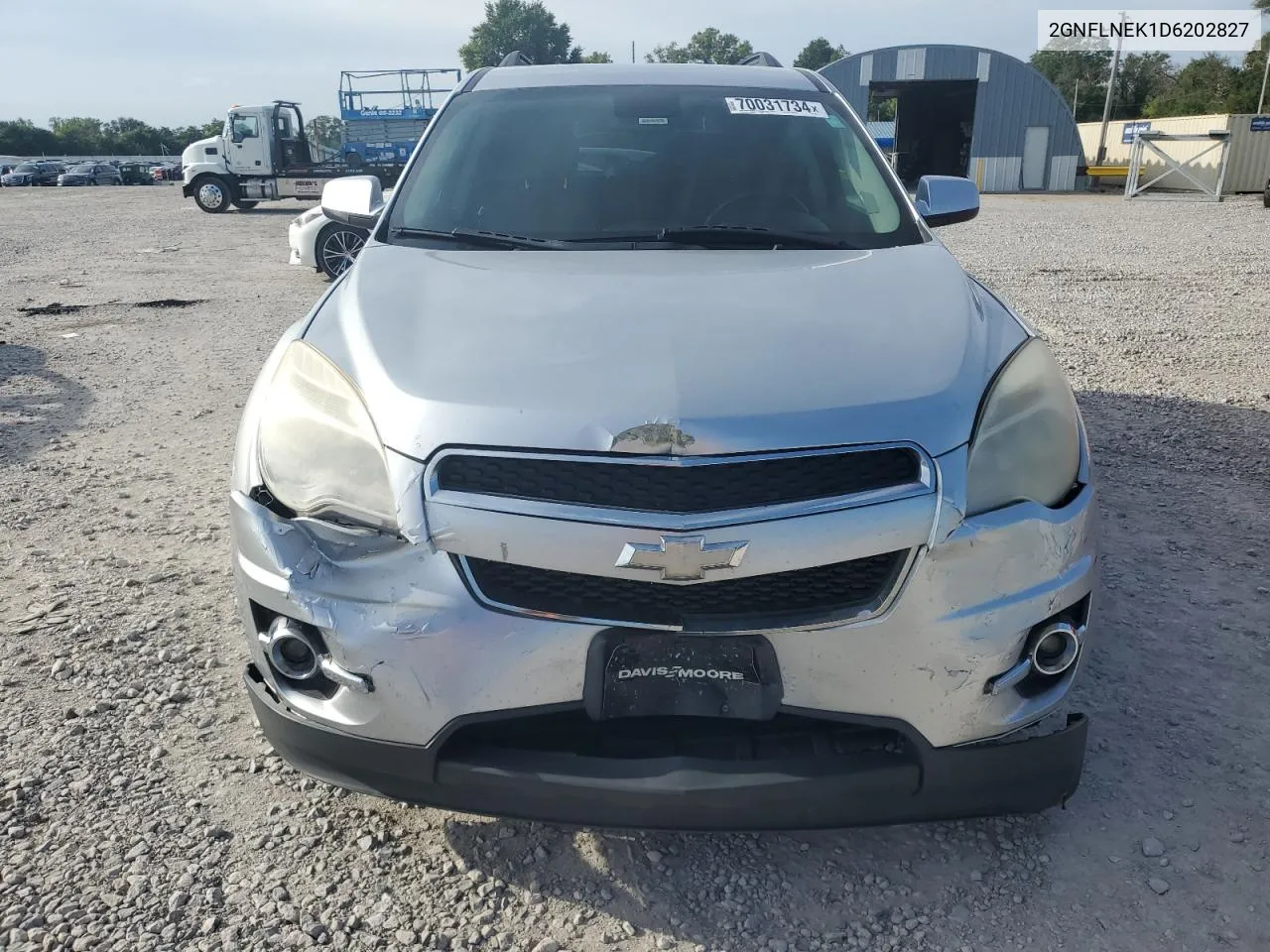 2013 Chevrolet Equinox Lt VIN: 2GNFLNEK1D6202827 Lot: 70031734