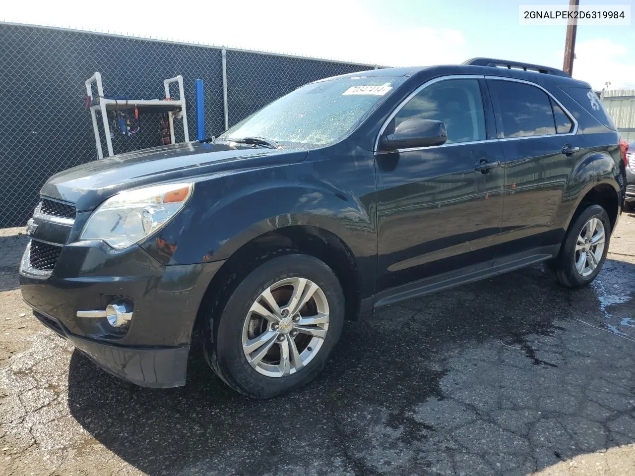 2013 Chevrolet Equinox Lt VIN: 2GNALPEK2D6319984 Lot: 70347414