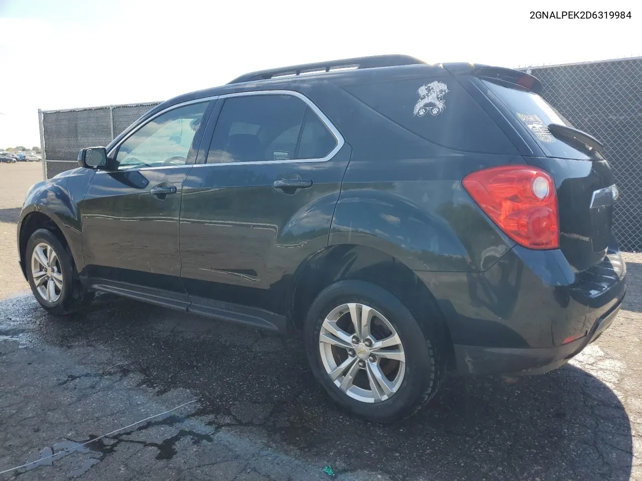 2013 Chevrolet Equinox Lt VIN: 2GNALPEK2D6319984 Lot: 70347414