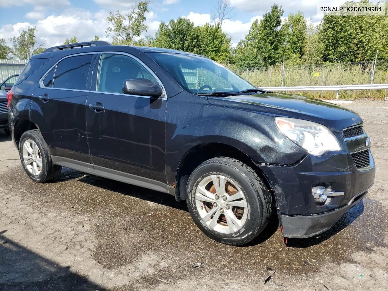 2013 Chevrolet Equinox Lt VIN: 2GNALPEK2D6319984 Lot: 70347414