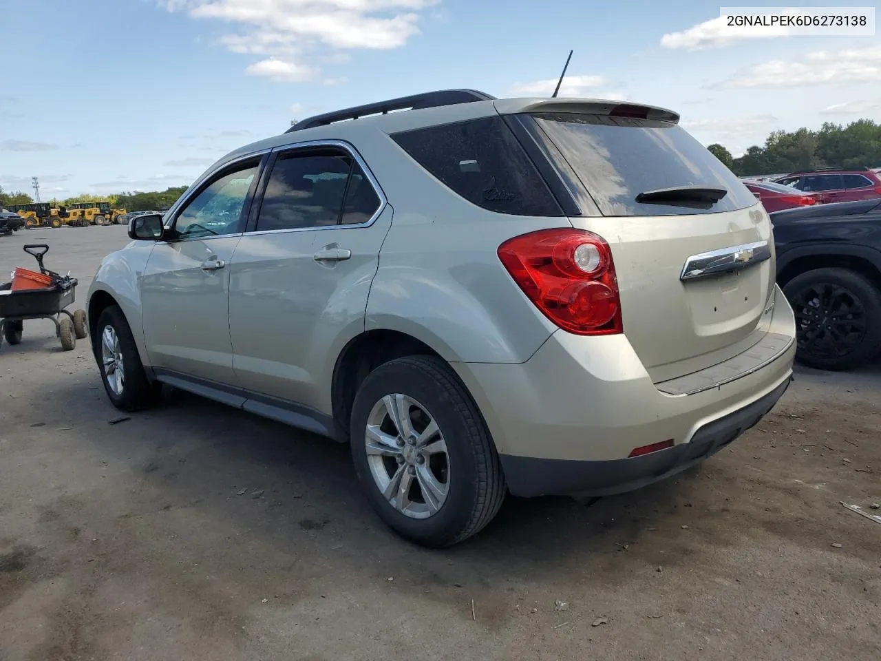 2013 Chevrolet Equinox Lt VIN: 2GNALPEK6D6273138 Lot: 70359574